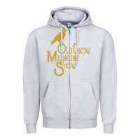 Heather Grey best of old crow medicine show Zipper Hoodie - artisFamous