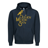 Navy best of old crow medicine show Zipper Hoodie - artisFamous