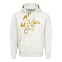 Oatmeal Heather best of old crow medicine show Zipper Hoodie - artisFamous