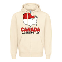 Sandshell canada america's hat Zipper Hoodie - artisFamous