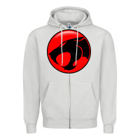 Dove Grey thundercats cool Zipper Hoodie - artisFamous
