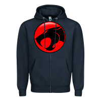 Navy thundercats cool Zipper Hoodie - artisFamous