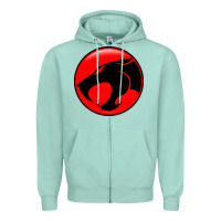 Seafoam thundercats cool Zipper Hoodie - artisFamous