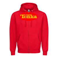 Red tonka truck Zipper Hoodie - artisFamous