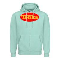 Seafoam tonka truck Zipper Hoodie - artisFamous