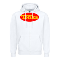 White tonka truck Zipper Hoodie - artisFamous