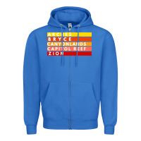 True Royal utah national parks utah s mighty five souvenir nps moab Zipper Hoodie - artisFamous