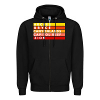 Black utah national parks utah s mighty five souvenir nps moab Zipper Hoodie - artisFamous