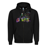 Black hocus pocus car Zipper Hoodie - artisFamous