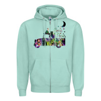 Seafoam hocus pocus car Zipper Hoodie - artisFamous