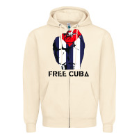 Sandshell free cuba Zipper Hoodie - artisFamous