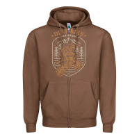 Chestnut dirt bike 1a Zipper Hoodie - artisFamous