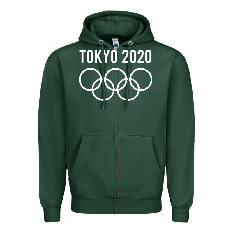 Olympic Tokyo 2020 Zipper Hoodie by artisFamous | Teevron