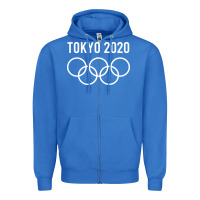 True Royal OLYMPIC TOKYO 2020 Zipper Hoodie - artisFamous