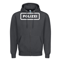 Smoke polizei Zipper Hoodie - artisFamous
