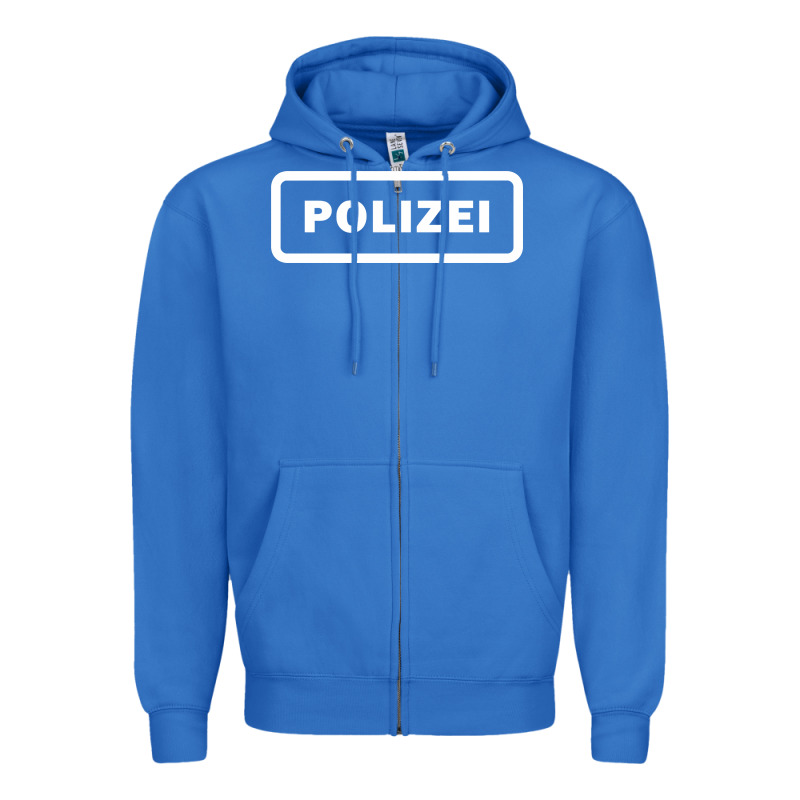 Polizei Zipper Hoodie by artisFamous | Teevron
