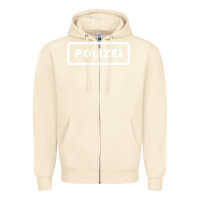 Sandshell polizei Zipper Hoodie - artisFamous