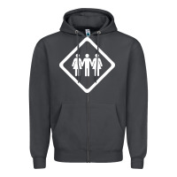 Smoke threesome Zipper Hoodie - artisFamous