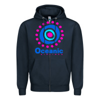 Navy lost oceanic airlines Zipper Hoodie - artisFamous