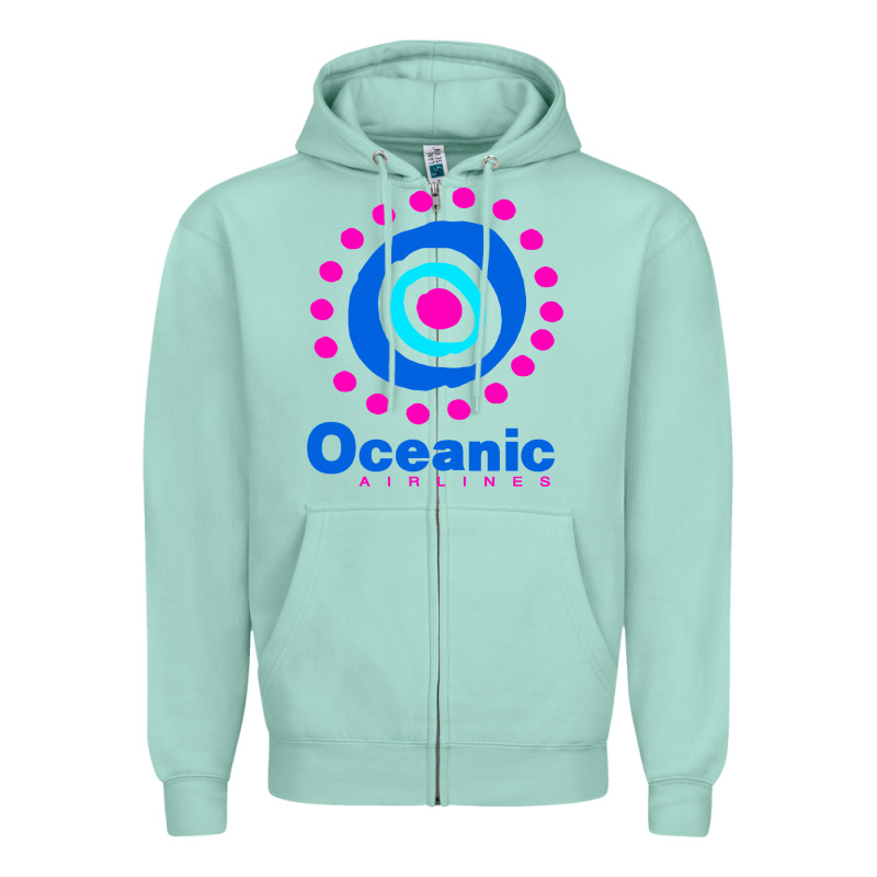 Lost Oceanic Airlines Zipper Hoodie by artisFamous | Teevron
