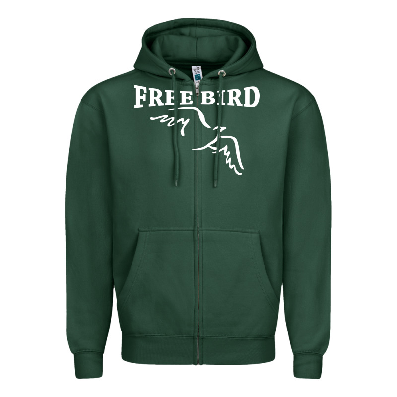 Lynyrd Skynard Free Bird Ronnie Van Zant Zipper Hoodie by artisFamous | Teevron