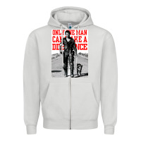 Dove Grey mad max 2 the road warrior Zipper Hoodie - artisFamous