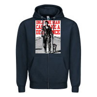 Navy mad max 2 the road warrior Zipper Hoodie - artisFamous