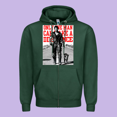 Mad Max 2 The Road Warrior Zipper Hoodie Designed By Artisfamous