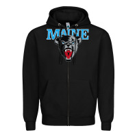 Black maine black bears premier Zipper Hoodie - artisFamous