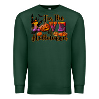 Sports Green For The Love Of Halloween Premium Sweatshirt - RanaPortraitStore