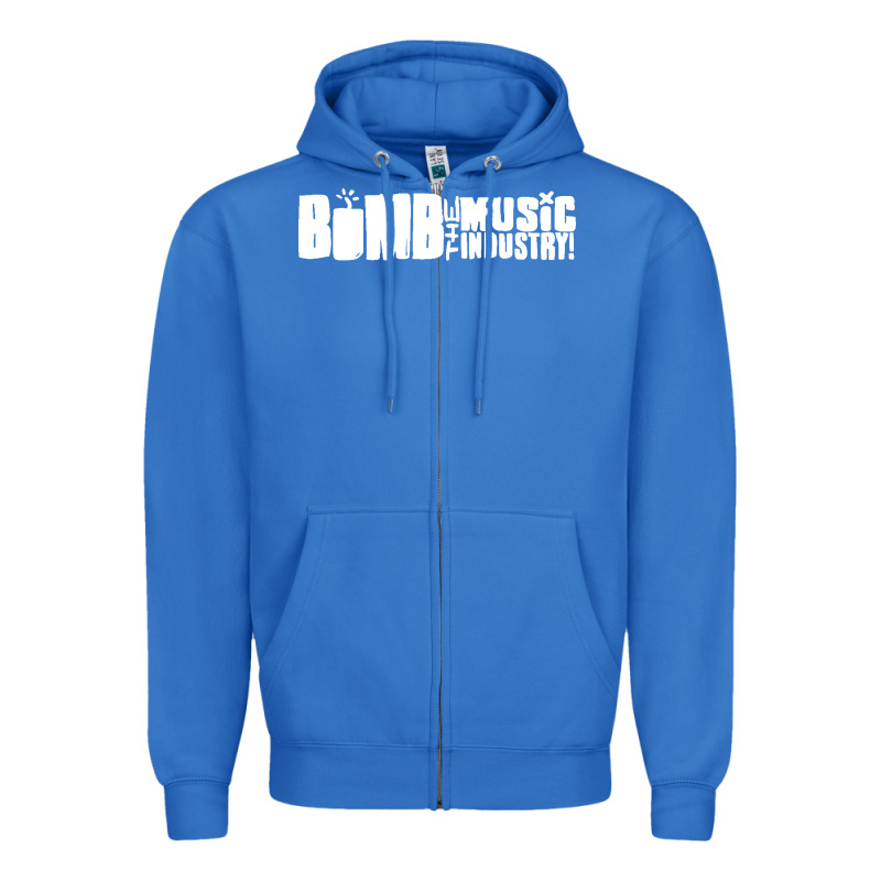 Bomb The Music Industry Zipper Hoodie by artisFamous | Teevron