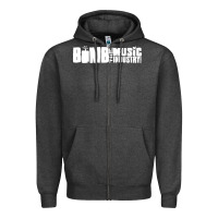 Charcoal Heather bomb the music industry Zipper Hoodie - artisFamous