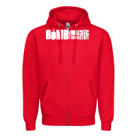 Red bomb the music industry Zipper Hoodie - artisFamous