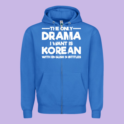 Korean Drama K Drama Korean Zipper Hoodie Designed By Artisfamous