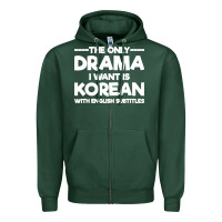 Sports Green korean drama k drama korean Zipper Hoodie - artisFamous