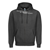Charcoal Heather proudly unpoisoned Zipper Hoodie - artisFamous