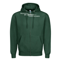 Sports Green proudly unpoisoned Zipper Hoodie - artisFamous