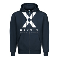 Navy raymix latin stylish Zipper Hoodie - artisFamous