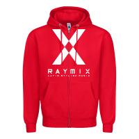 Red raymix latin stylish Zipper Hoodie - artisFamous