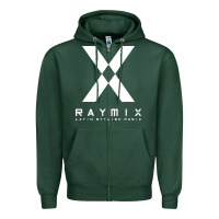 Sports Green raymix latin stylish Zipper Hoodie - artisFamous