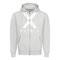 Dove Grey raymix latin stylish Zipper Hoodie - artisFamous