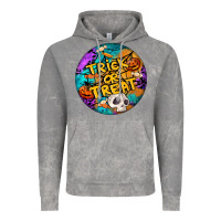 Cloud Rock Trick Or Treat Hallowen Round Vintage Hoodie - LillyAllenDesigns