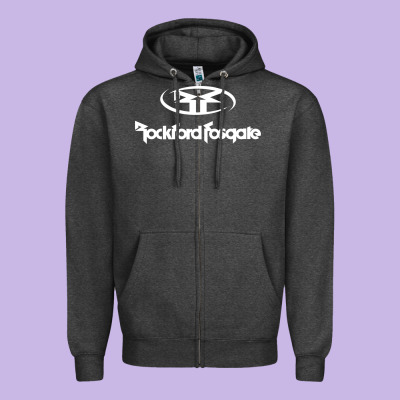 Rockford Fosgate Zipper Hoodie Designed By Artisfamous