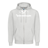 Dove Grey rockford fosgate Zipper Hoodie - artisFamous