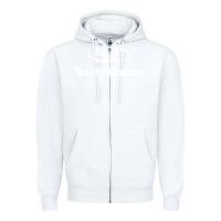 White rockford fosgate Zipper Hoodie - artisFamous
