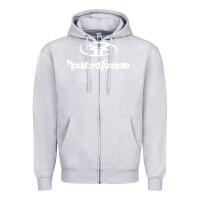 Heather Grey rockford fosgate Zipper Hoodie - artisFamous