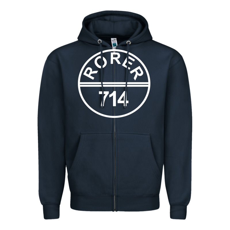 Rorer 714 Zipper Hoodie by artisFamous | Teevron