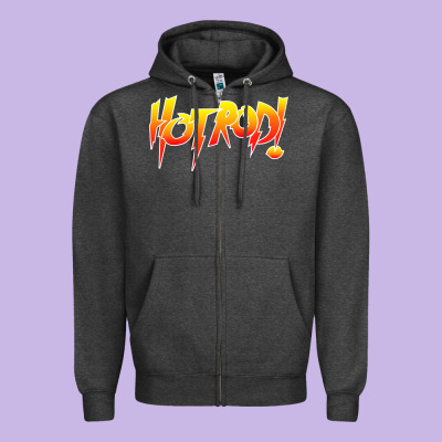 Rowdy Roddy Piper Hot Rod Vintage, Zipper Hoodie Designed By Artisfamous