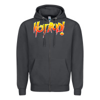 Smoke rowdy roddy piper hot rod vintage, Zipper Hoodie - artisFamous