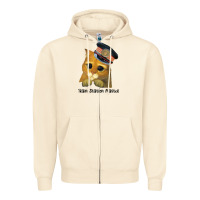 Cat Tama Train Station Master Zipper Hoodie | Teevron